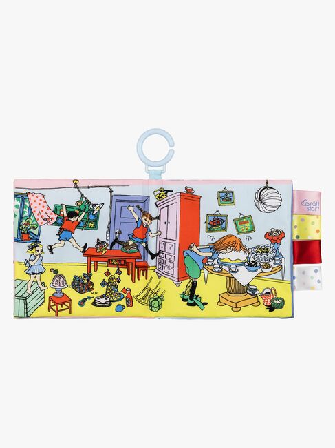 Peppi Pitkätossu Huvikumpu Kangaskirja