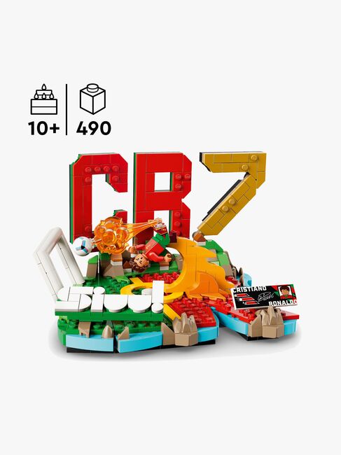 LEGO Editions Football 43012 Cristiano Ronaldo – jalkapallon tähtihetket