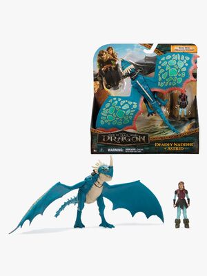 Näin Koulutat Lohikäärmeesi Viikinki & Lohikäärme Deadly Nadder & Astrid Leikkisetti