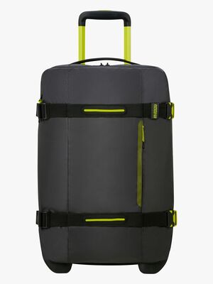 American Tourister Urban Track Duffle Matkalaukku 55L, Black/Lime
