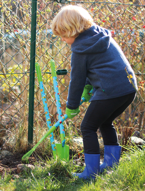 Small Foot  Suuri Puutarhasetti + Kottikärryt