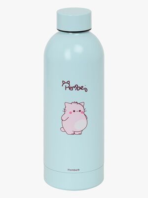Pembe Stainless Steel Juomapullo 500ml, The Pink Cat