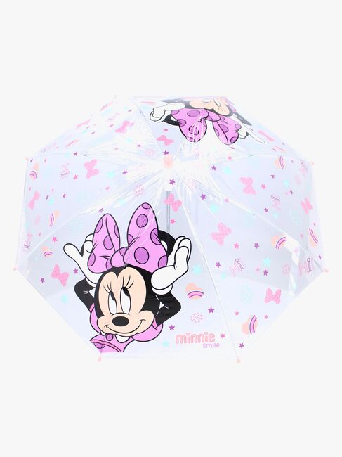 Disney Minni Hiiri Sateenvarjo Rainy Days, Vaaleanpunainen