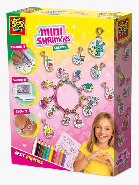 SES Creative Mini Shrinkies Askartelusetti Riipukset BFF