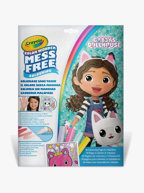 Gabbyn Nukketalo Color Wonder Taidesetti