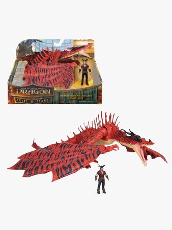 Näin Koulutat Lohikäärmeesi Trial Of Flame Viking & Dragon Leikkisetti Liskojen yö & Limalotja