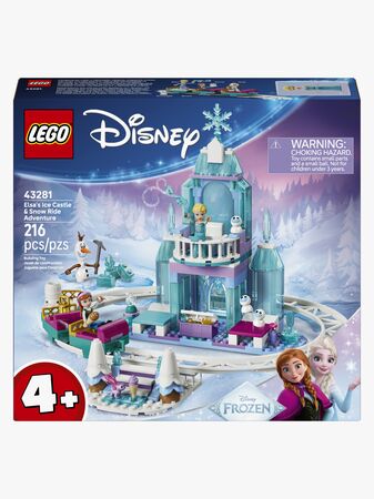 LEGO Disney Princess 43281 Elsan jäälinna ja luminen rekiseikkailu
