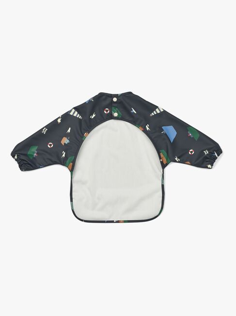 LIEWOOD Merle Cape Ruokalappu + Printti, Sailing/Classic navy