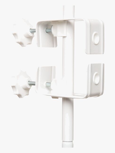 Jollein Vuodekatoksen Teline + Kiinnike, Valkoinen