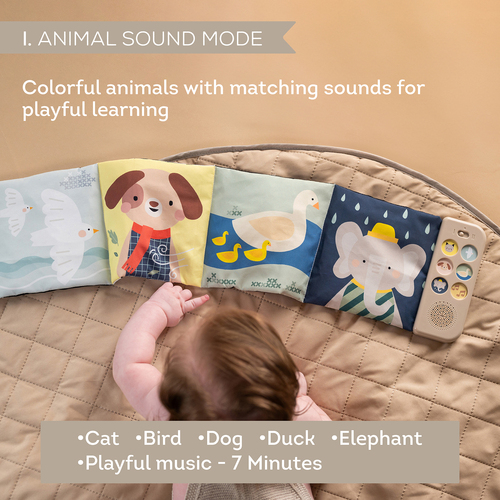 TAF Toys Soothing Sound Puuhakirja
