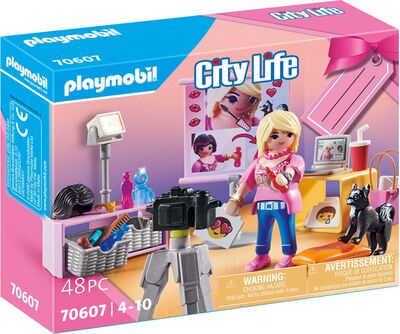 Playmobil 70607 City Life Somevaikuttaja