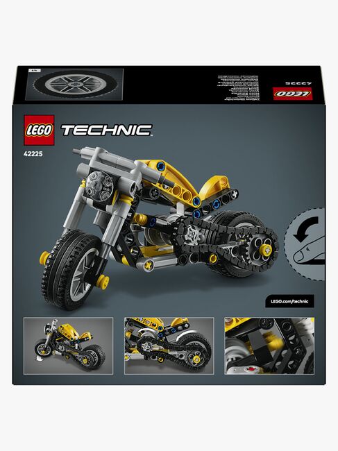 LEGO Technic 42225 Keltainen moottoripyörä