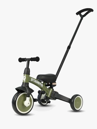 QPlay Stager 3-in-1 Muunneltava Kolmipyörä, Vihreä