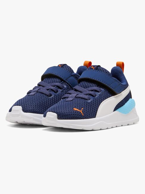 Puma Anzarun Lite AC Infant Lenkkarit, Blue Jewel/White