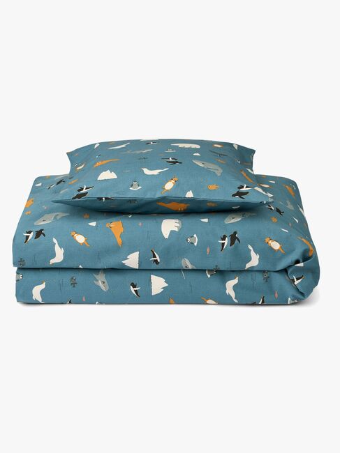 LIEWOOD Carmen Baby Pussilakanasetti 70x100, Arctic Sea/Ocean View