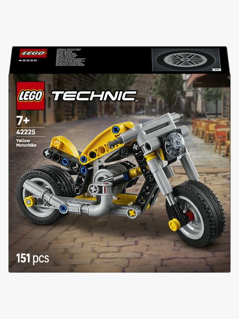 LEGO Technic 42225 Keltainen moottoripyörä