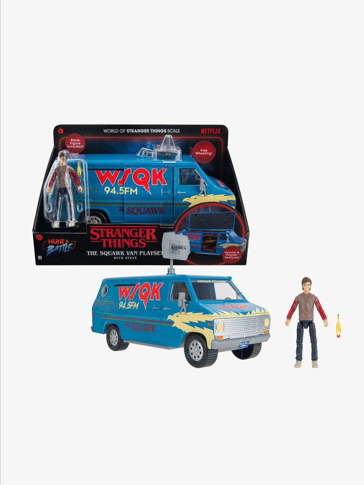 Stranger Things Figuurisetti Wsqk Van & Steve