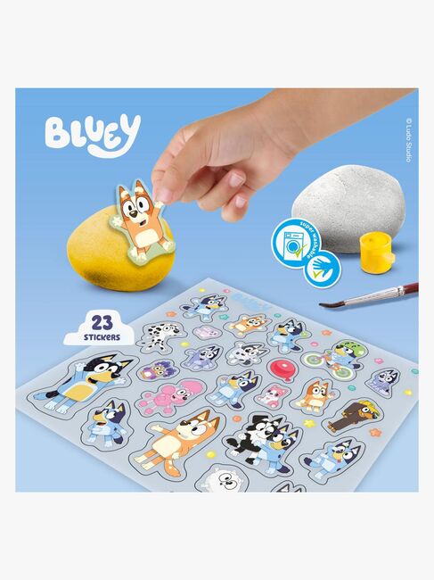 SES Creative Bluey Askartelusetti Kivimaalaus