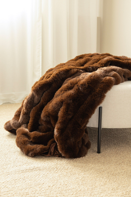 KMCarpets Bubble Viltti 130x170, Ruskea