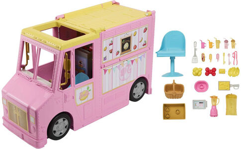 Barbie Ajoneuvo + Lisätarvikeet