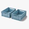 LIEWOOD Weston Säilytyslaatikot S 2-pack