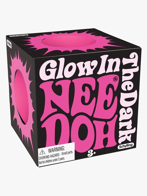 NeeDoh Glow In The Dark Stressipallo Lajiteltu