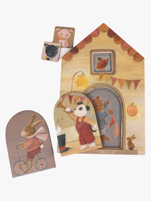 Egmont Toys Kaveriporukka Palapeli + Useita Kerroksia