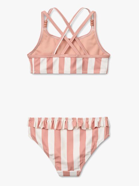 LIEWOOD Belle Bikinit, Coral Blush/Creme de la Creme Stripe