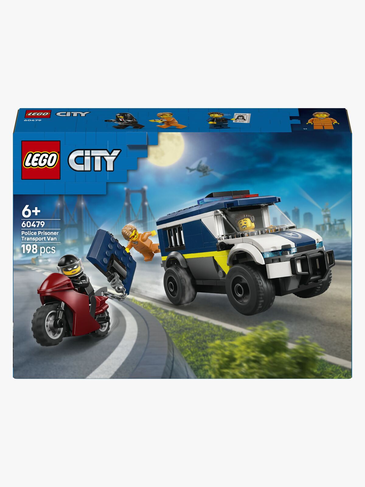 LEGO City 60479 Poliisin vankienkuljetusauto