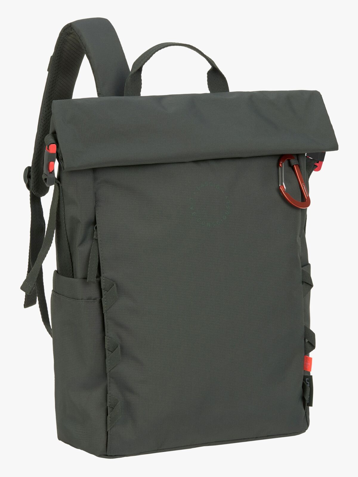 Lässig Outdoor Hoitolaukku Reppu + Roll-top-avaus, Dark Olive