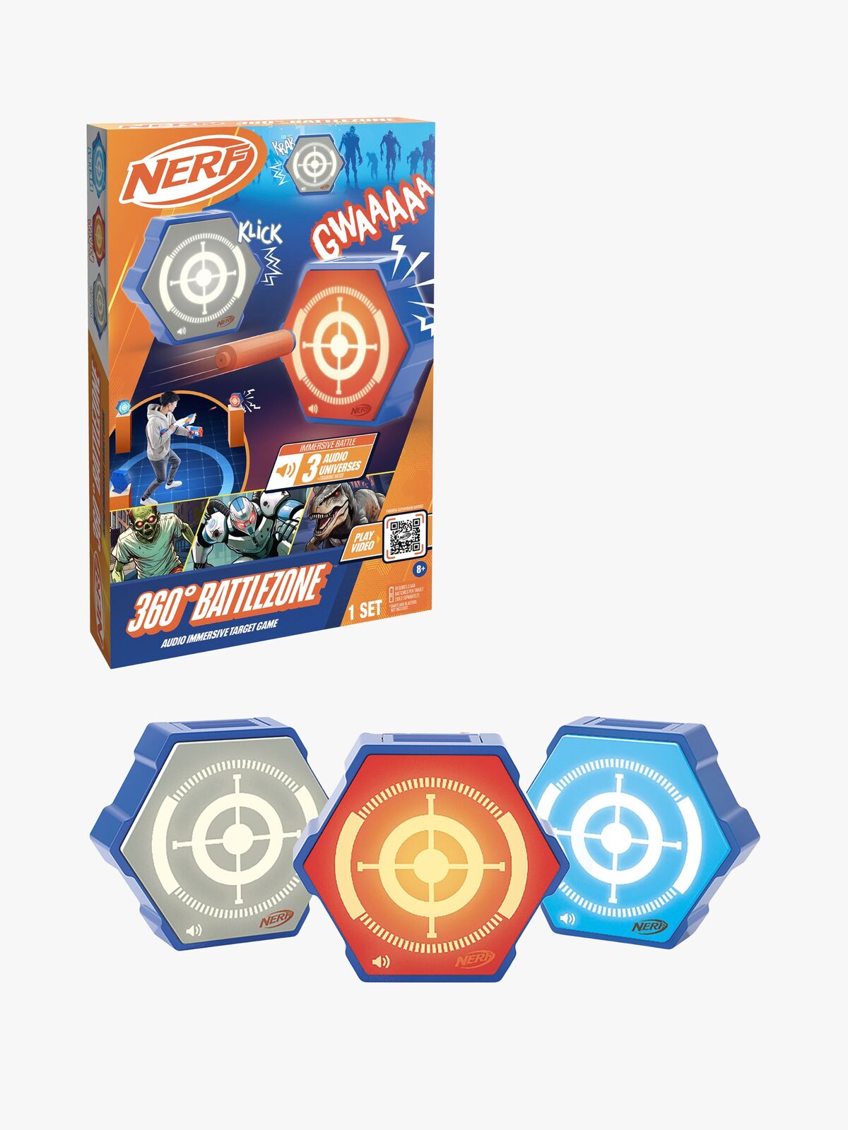 NERF Peli 360° Battlezone