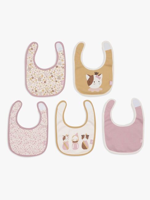 Jollein Bandana Kuolalappu Vedenpitävä 5-pack, Flower Fairies