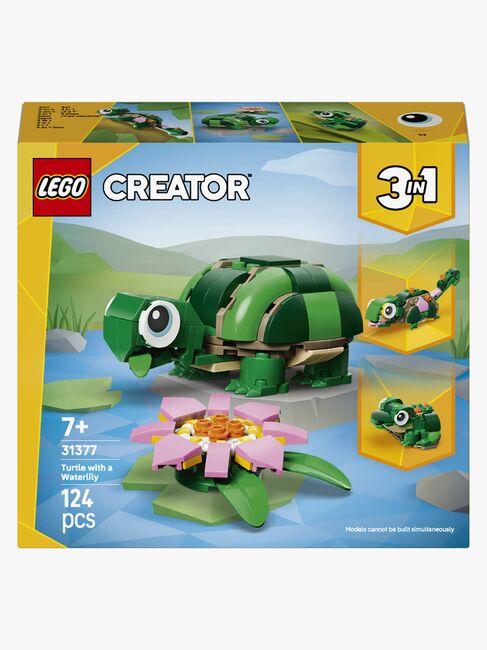 LEGO Creator 31377 Kilpikonna ja lumpeenkukka