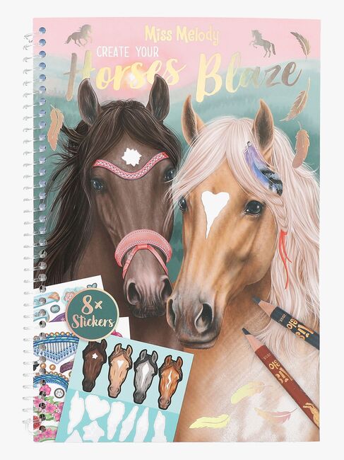 Miss Melody Värityskirja + Tarrat