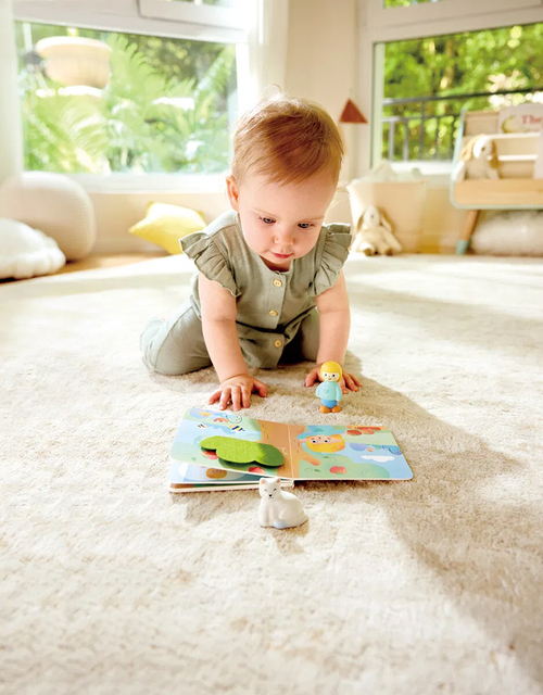 Hape Satukirja + Leikkisetti The Cat's Rescue