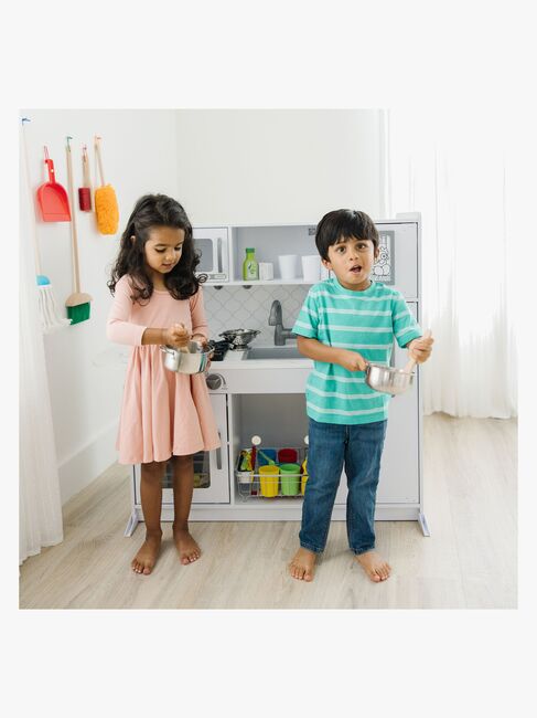 Melissa & Doug Keittiösetti Paistinpannut ja Kattilat 8 Osaa