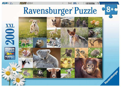 Ravensburger Animal Babies Palapeli 200