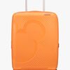 American Tourister Mickey Magic Spinner Matkalaukku 37-44L, Peachy Orange