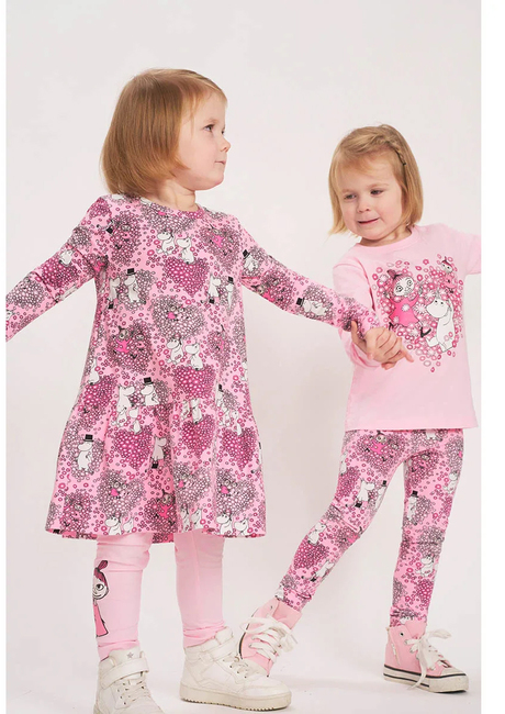 Moomin by Martinex Friends Leggingsit, Vaaleanpunaiset