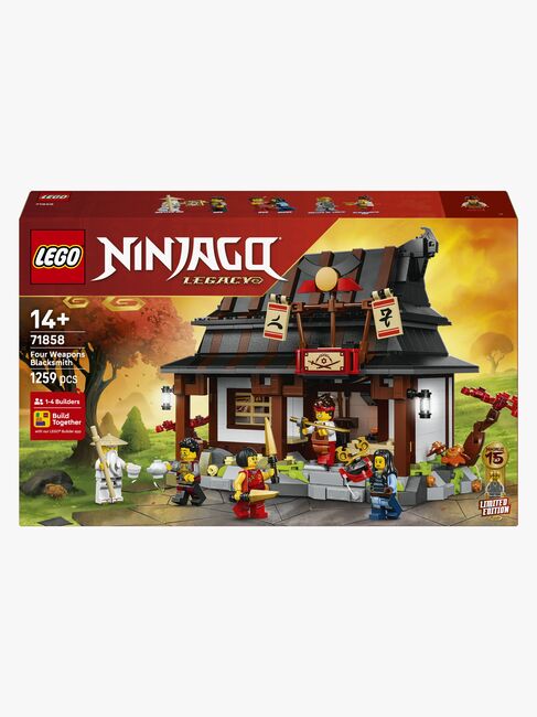 LEGO Ninjago 71858 Neljä aseseppää – 15-vuotisjuhlamalli