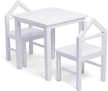 JLY House Pöytä + Tuolit, Valkoinen