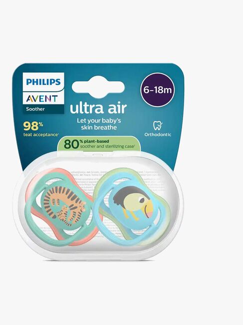 Philips Avent Ultra Air Tutti 6–18 kk 2-pack, Sininen/Turkoosi