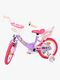 Volare Unicorn Polkupyörä 14'', Violetti