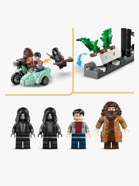 LEGO Harry Potter 76459 Hagrid™ ja Harry pakenevat Likusteritieltä