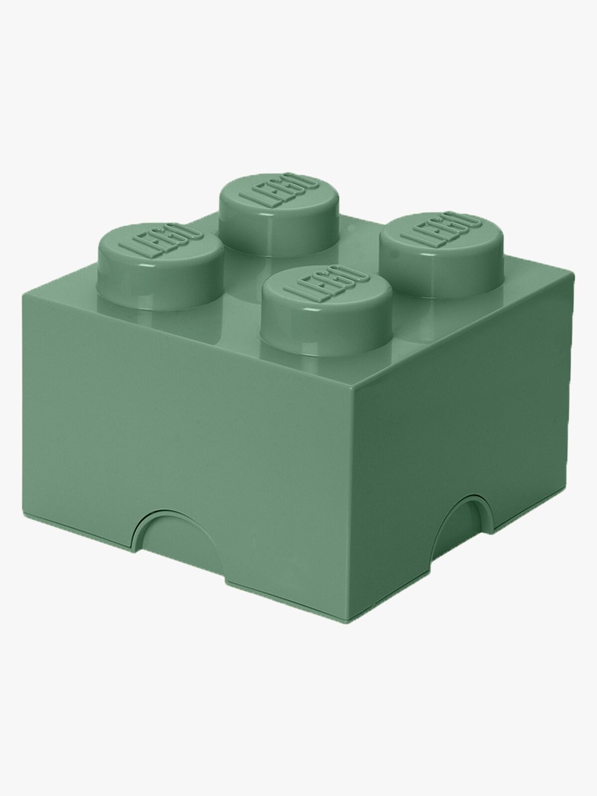 LEGO 4 Säilytyslaatikko, Tummanvihreä
