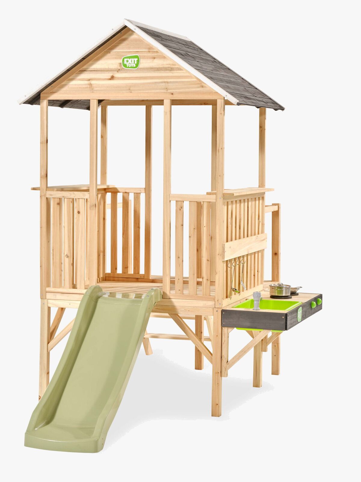 EXIT Panorama Leikkimökki + Liukumäki & Keittiö 350