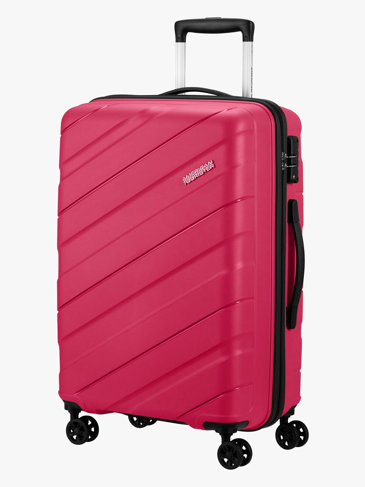 American Tourister Jetdriver Spinner Matkalaukku 63L, Raspberry Pink