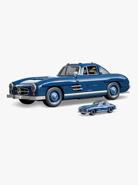 Mattel Brick Shop Hot Wheels Premium Series Rakennussarja Mercedes-Benz 300 SL 1600 Osaa