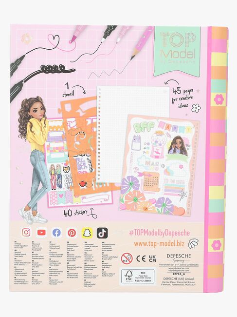 TOPModel Journal Kirja DIY