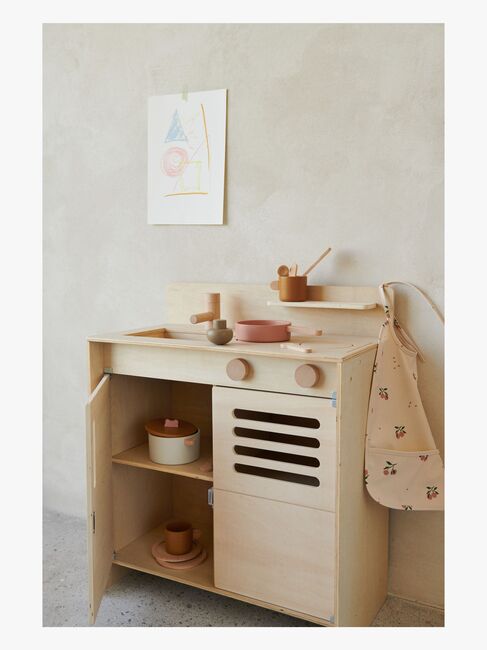 LIEWOOD Lai Ruokalappu, Peach/Sea Shell